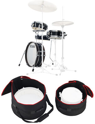 Tama Club J. Pancake Set Bundle HBK Hairline Black
