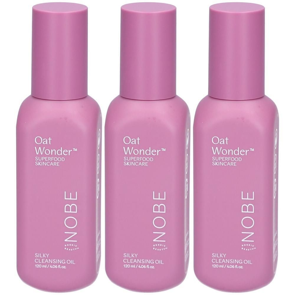 Nobe Oat Wonder Silky Cleansing Oil 120 ml x3 3x120