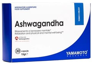Yamamoto Nutrition Ashwagandha KSM-66® 30 Cáps