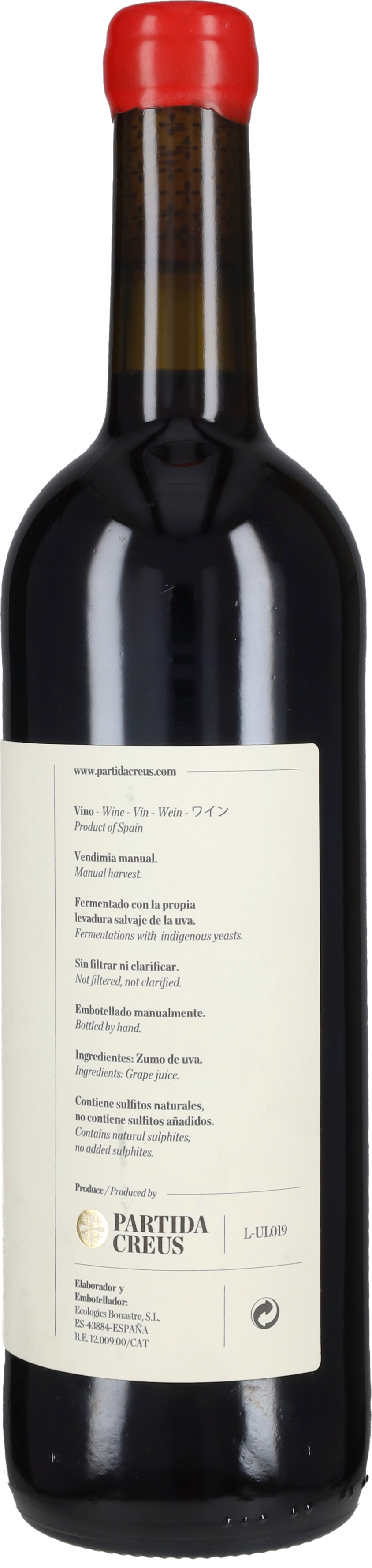 Tempranillo 'UL' Partida Creus