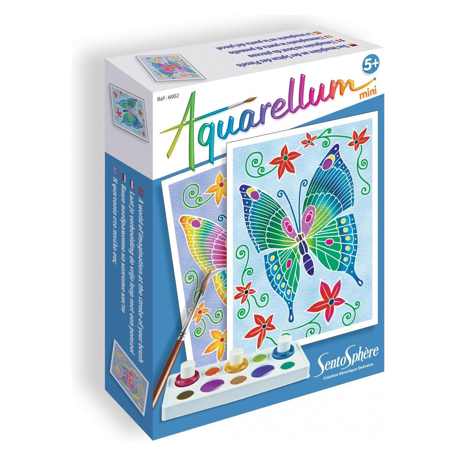 Sentosphere Aquarell-Mini-Schmetterlinge (6002)