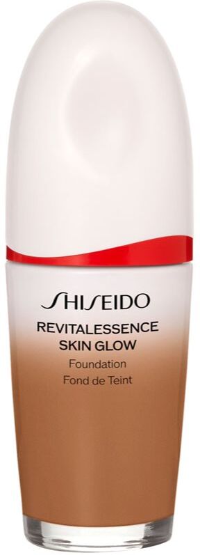 Shiseido Revitalessence Skin Glow Foundation Light Foundation with Brightening Effect SPF 30 shade Cedar 30 ml