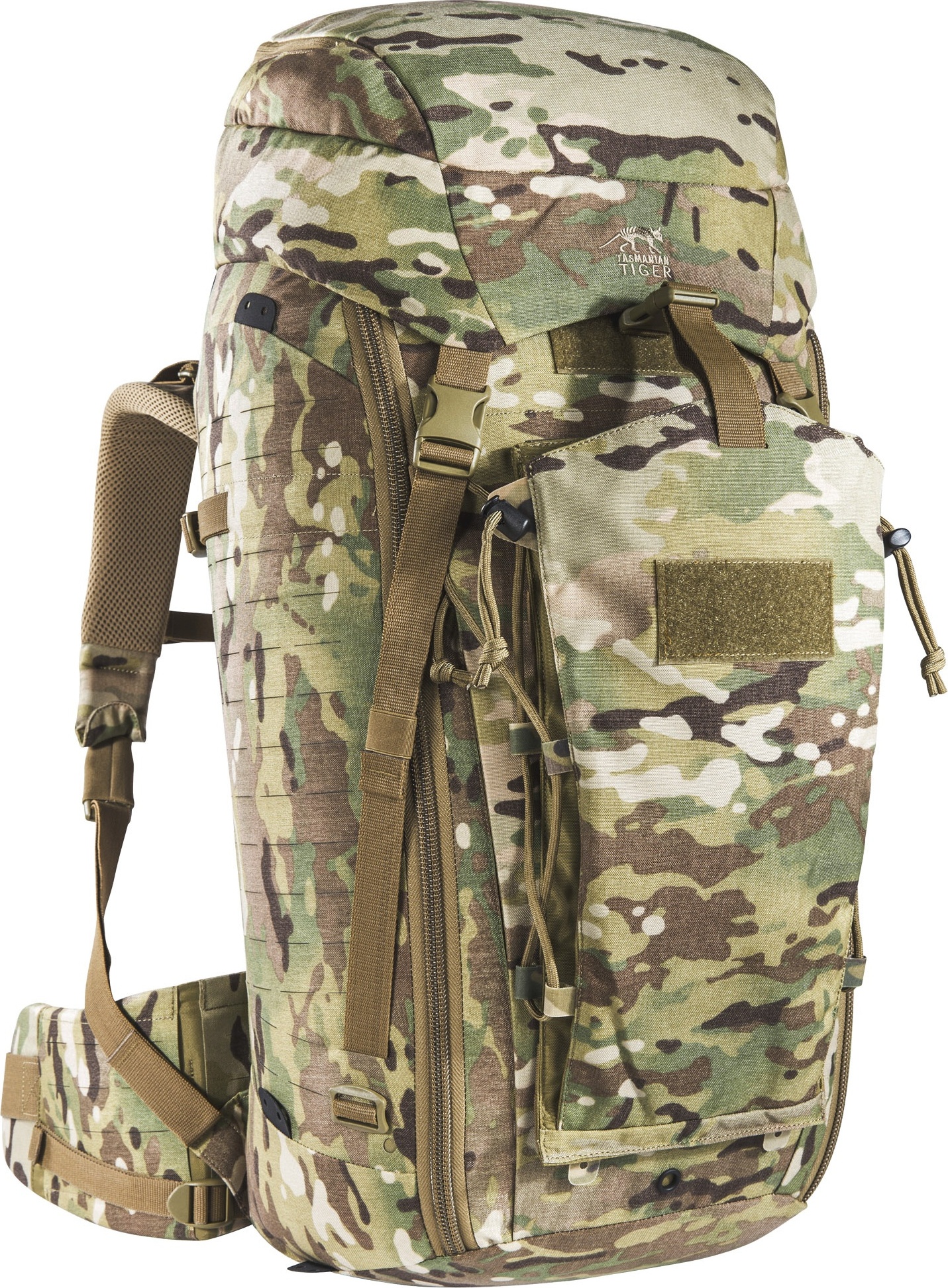 Tasmanian Tiger, modularer Rucksack 45 PLUS, multicam