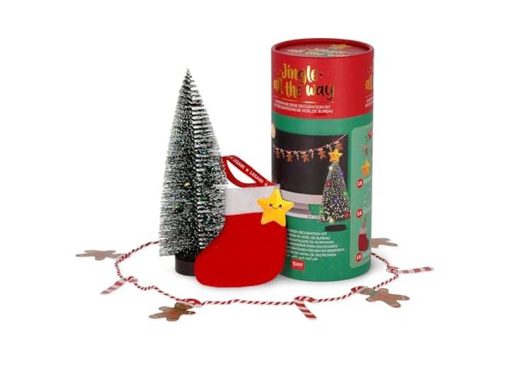 Legami Kerstdecoratieset voor op het bureau, meerkleurig, medium