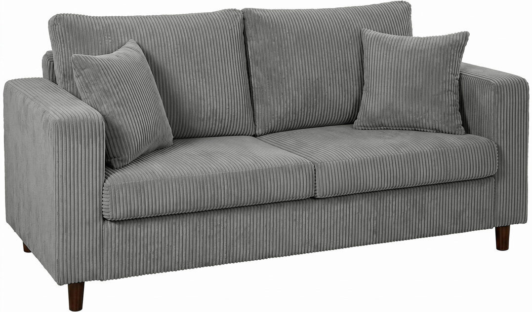 Brambly Cottage 170cm Wide Sofa Grey 82cm H X 170cm W X 80cm D
