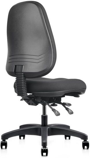 Lomax Deluxe Pro Kontorstol, Sort