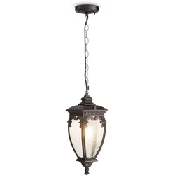 Outdoor Glowivo Außenpendelleuchte O414PL-01BZ