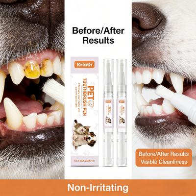 Happy Pet Pantry Pet Toothbrush Pen For Dog And Cat Dental Care Oral Hygiene Cleaner Pet Toothbrush Pen For Dog And Cat Dental Care Oral Hygiene Cleaner