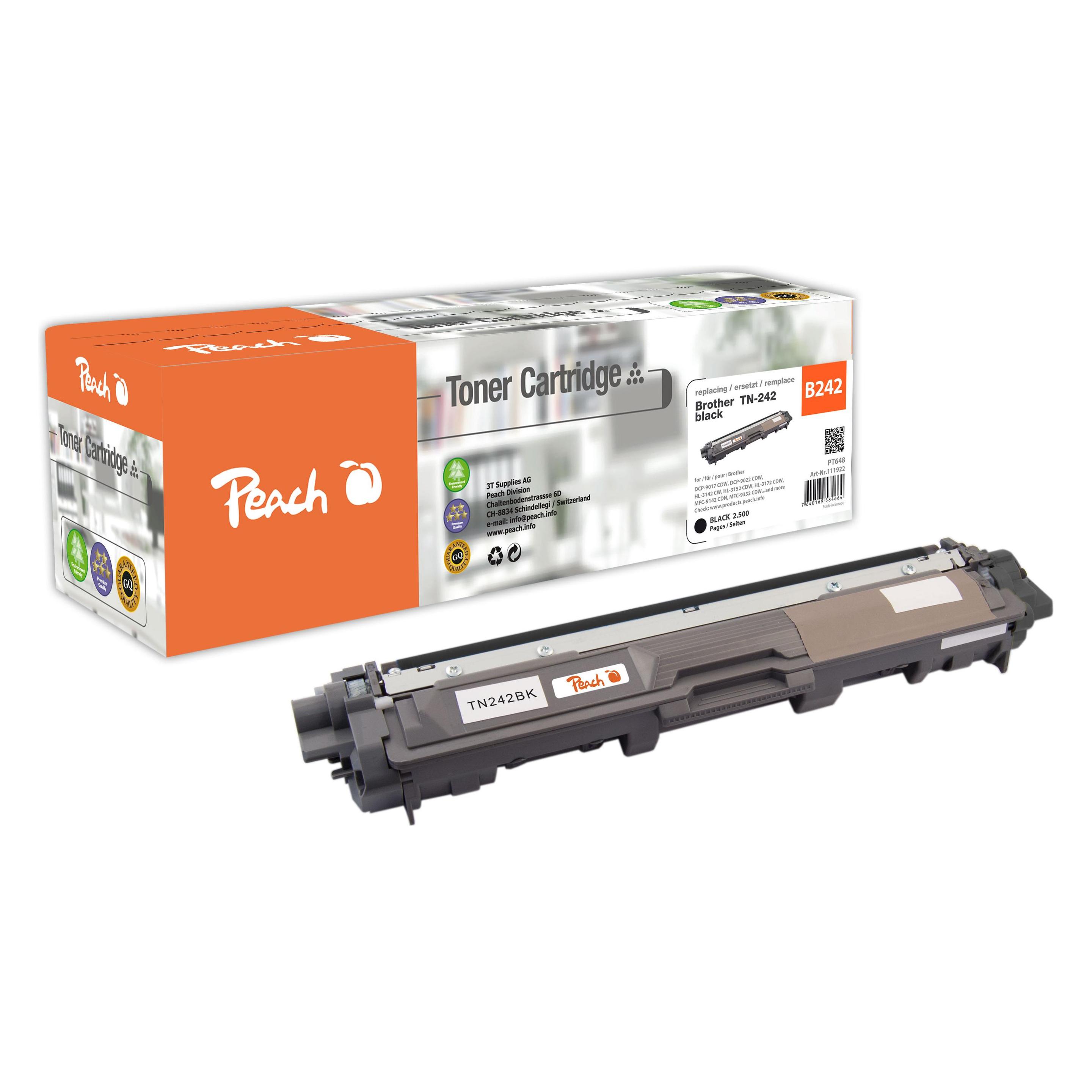 Peach Toner Brother TN-242 Black (BK) (0F111922)