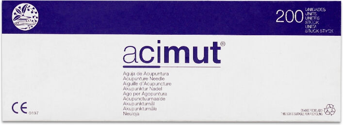 Agulha Intradermal Pi Nei Zhen 0,16 x 7mm Marca Acimut
