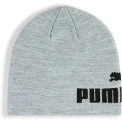 PUMA Herren Mütze ESS Mid Crown Cuffless Beanie, Größe ONE SIZE in Silber Silber