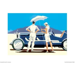 Bild BONNEVILLE SALT FLATS (BH 40x30 cm) - BH 40x30 cm