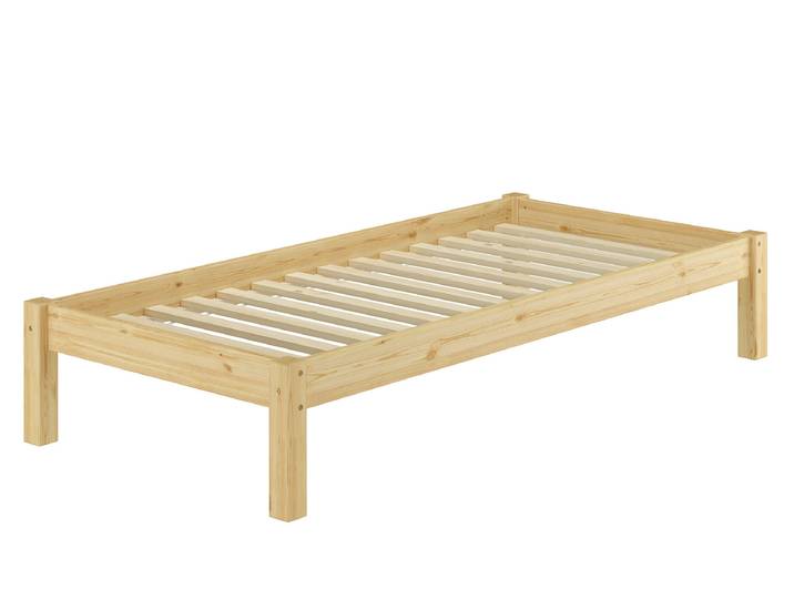 Bettrahmen Futonbett Einzelbett 100 x 200 cm Kiefer Massivholz