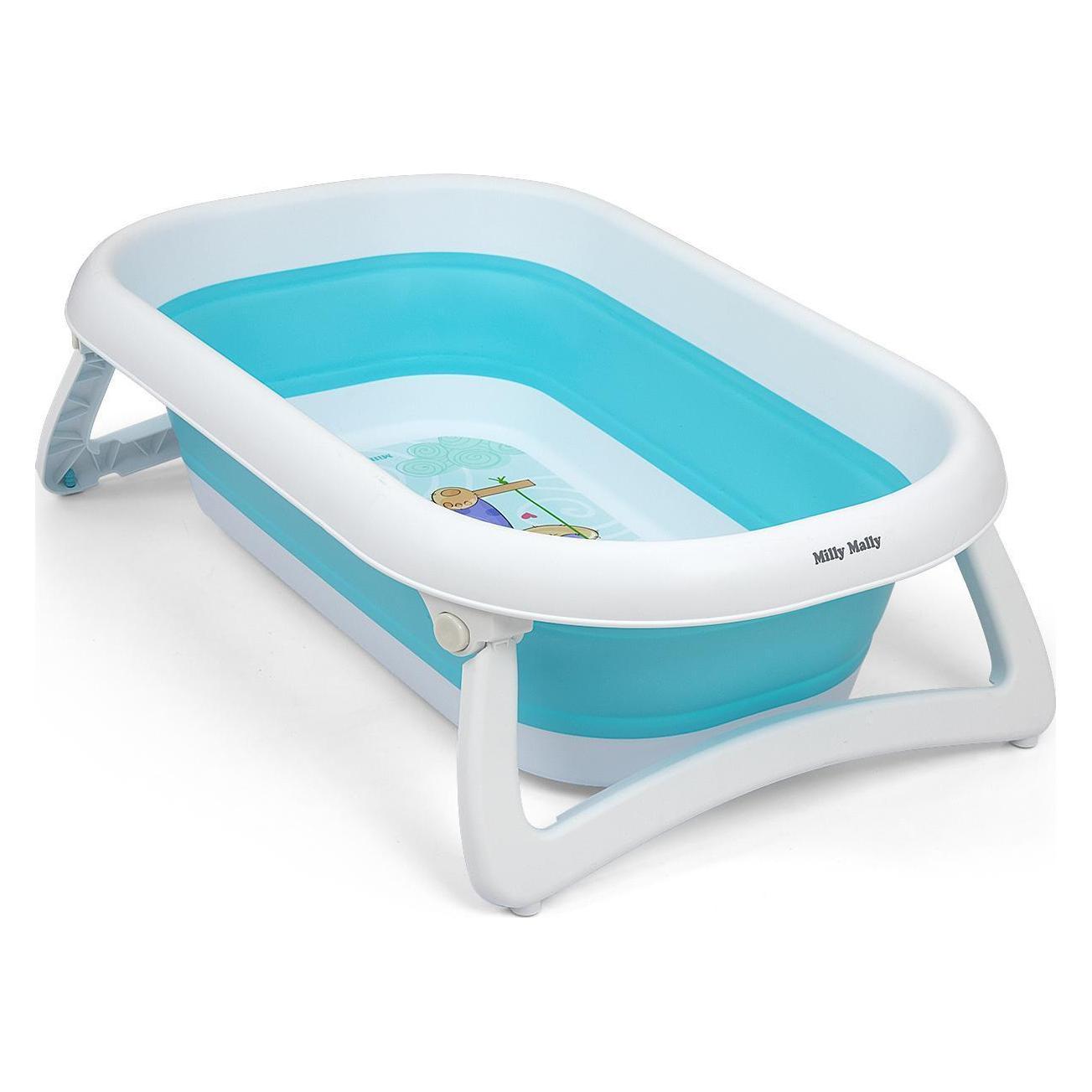 Mally Aqua Blue folding bath (B09PZ7Q1MP)