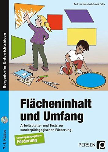 Andreas Marschall - Flächeninhalt und Umfang: Arbeitsblätter und Tests zur sonderpädagogischen Förderung (7. bis 9. Klasse) - Preis vom 30.09.2026 22:30:23 h