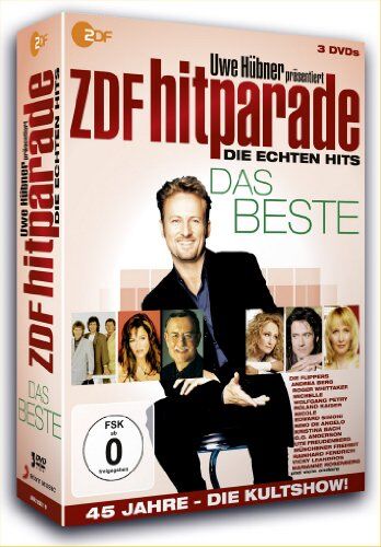 Various - Various Artists - Uwe Hübner präsentiert die ZDF Hitparade: Das Beste [3 DVDs] - Preis vom 09.10.2026 07:28:09 h