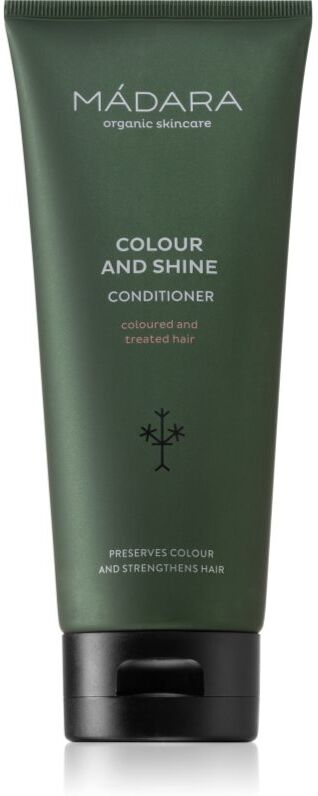 MÁDARA Colour and Shine après-shampoing illuminateur et fortifiant pour cheveux colorés 200 ml
