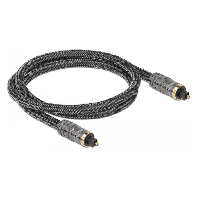 Delock Kabel TOSLINK Standard Stecker (1 m, Toslink Kabel) (86983)