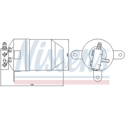 NISSENS Trockner, Klimaanlage 95006 für ALPINA