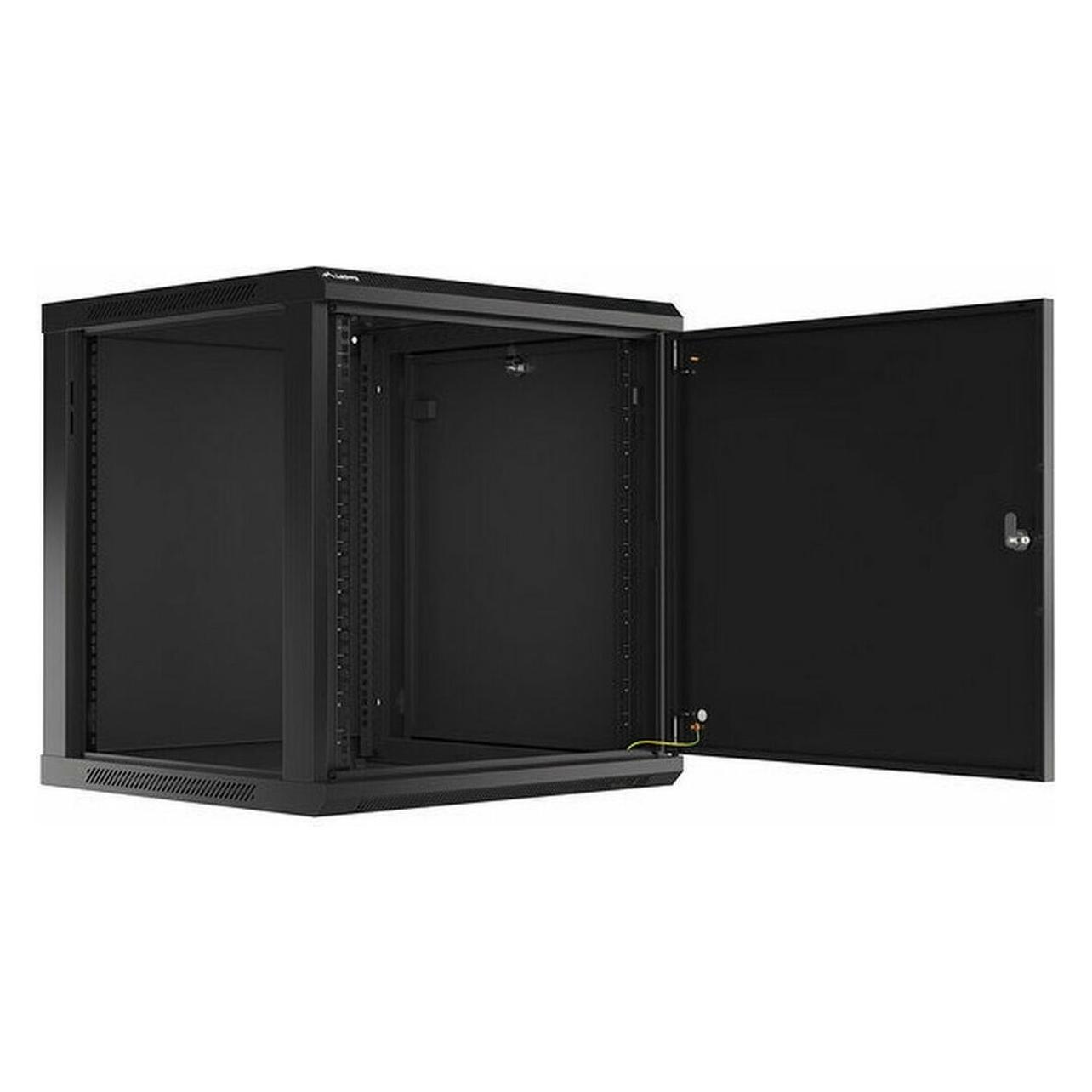 Lanberg WF01-6612-00B Rack 12U Wandmontiertes Regal (12 HE, 19 Zoll Rack) (WF01-6612-00B)