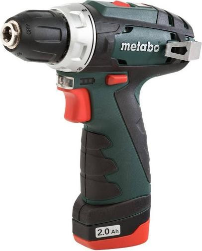 Metabo PowerMaxx BS Basic boormachine met pistoolgreep, Zwart/Groen