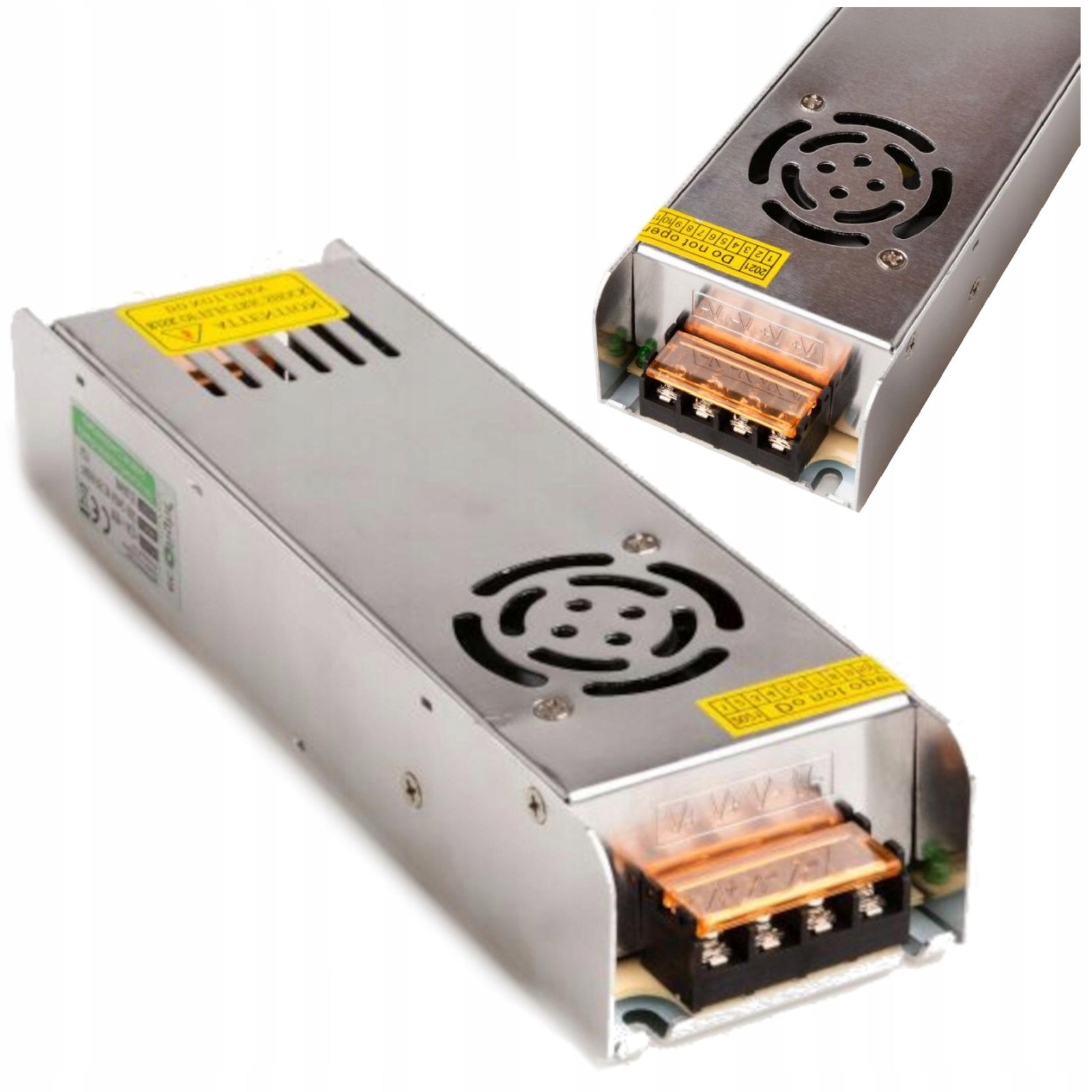 Eco Light LED-voeding 12V 500W 40A Modulaire Slanke Uitvoering 220-240V AC