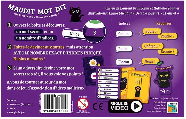 Cocktail Games Maudit mot dit