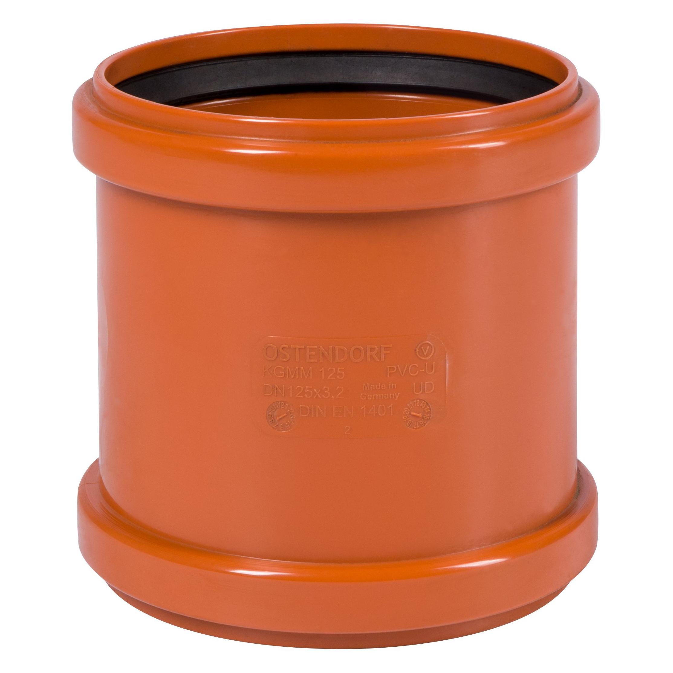 Ostendorf KG Doppelmuffe DN/OD 125 (Rohrverschraubung) (221510)