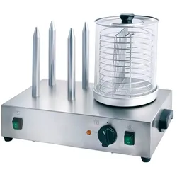 Hot-Dog-Maschine mit 4 Spießen