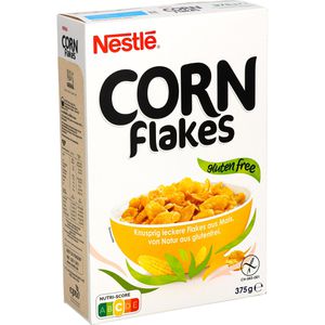 Nestle Cornflakes glutenfrei, 375 g, gluten-, laktosefrei & vegan, aus Maismehl