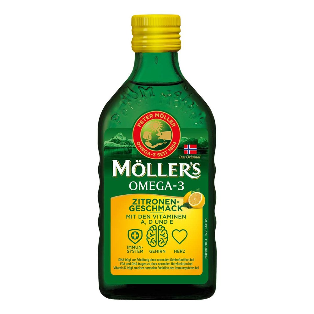 Kyberg Pharma Vertriebs GmbH Möller's Omega-3 Zitrone Öl 15638375