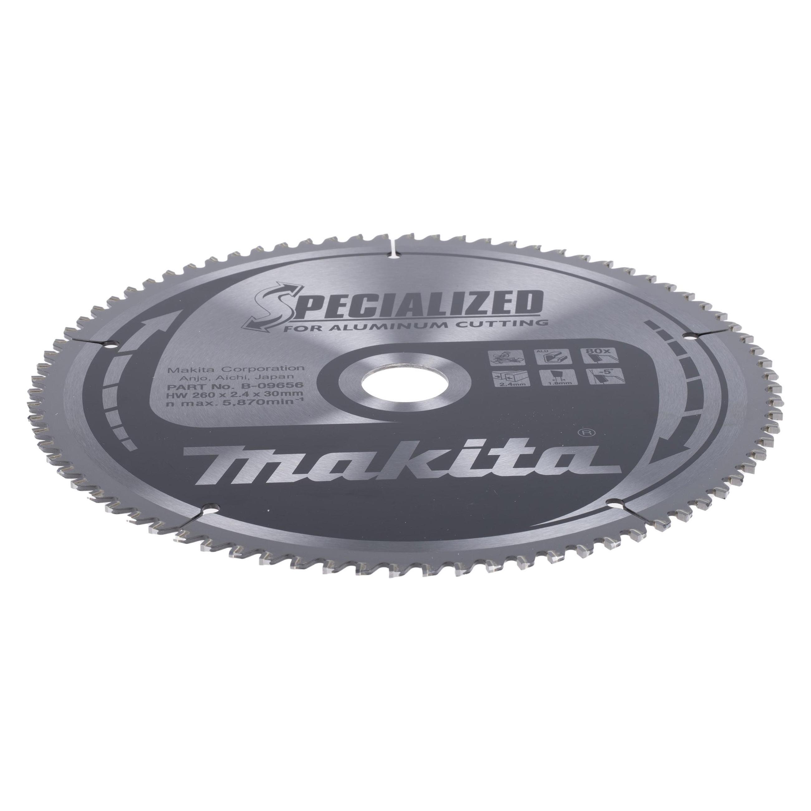 Makita Wolframcarbid Kreissägeblatt, Ø 260mm, 1 Stück (B-09656)
