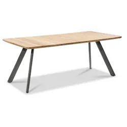 Musterring Gartentisch Schweden 200 x 95 cm Teak Braun
