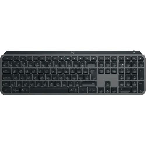 Logitech MX Keys S USB 2.4GHz Bluetooth Deutsch schwarz (kabellos)