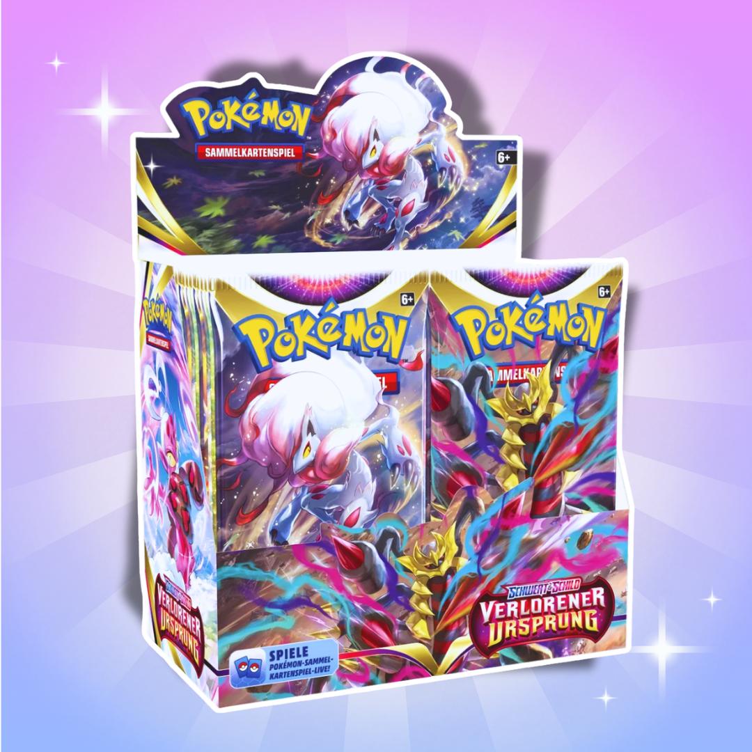 Pokémon Schwert & Schild - Verlorener Ursprung Booster Display Deutsch - 36 Booster Packs