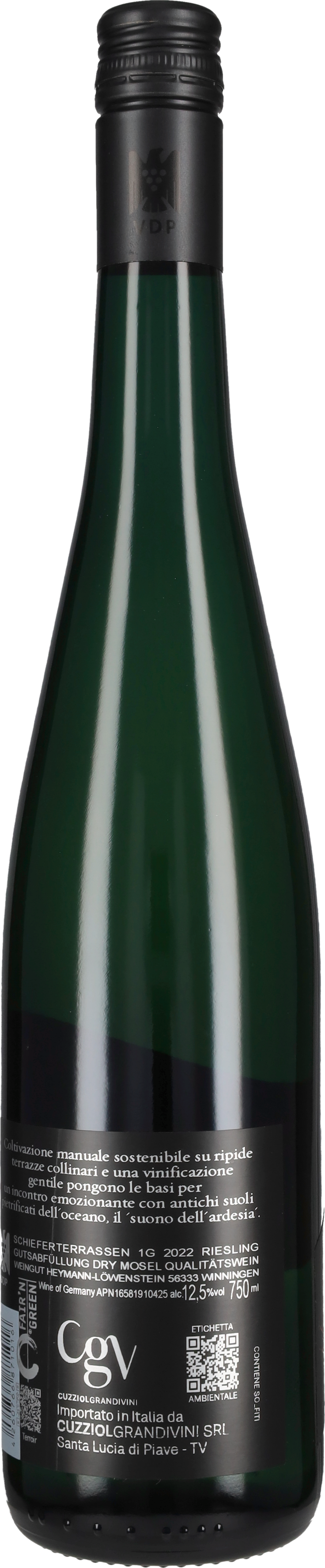 Riesling Mosel 'Schieferterassen' Heymann - Lowenstein 2022