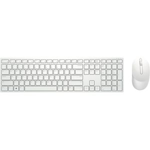 Dell Tastatur Pro Wireless KM5221W-WH-GER, mit Funkmaus, USB, weiß
