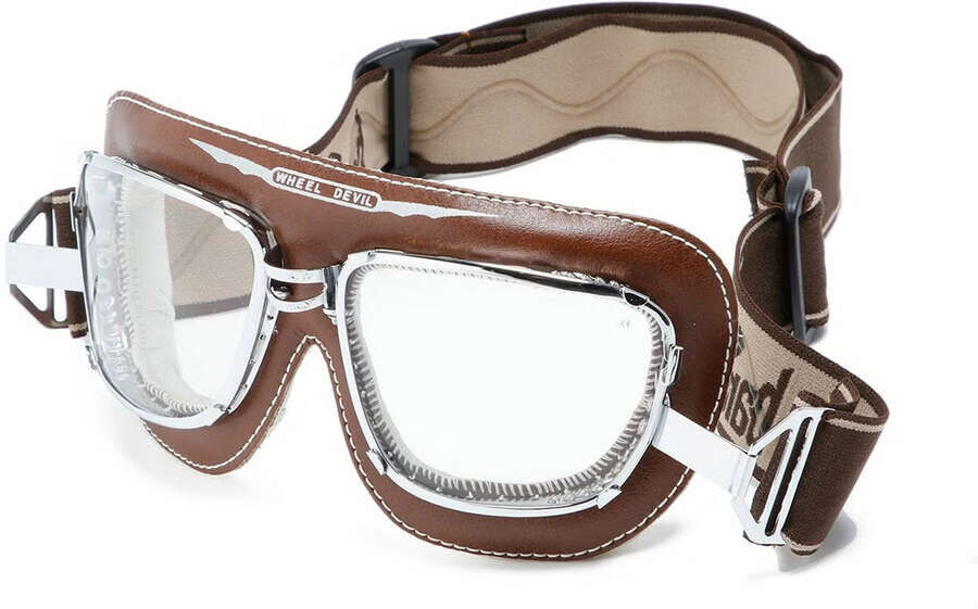 Occhiali Moto Baruffaldi SUPERCOMPETITION Custom Vintage Pel taglia un