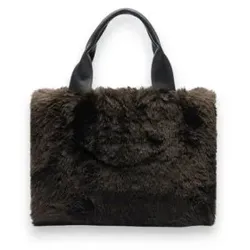 Stand Studio für Damen. 62433-9467 Luna Mini Tote braun (OSFA), Lässig, Polyester