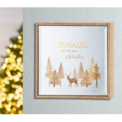 Spiegelbild Zuhause 21cm