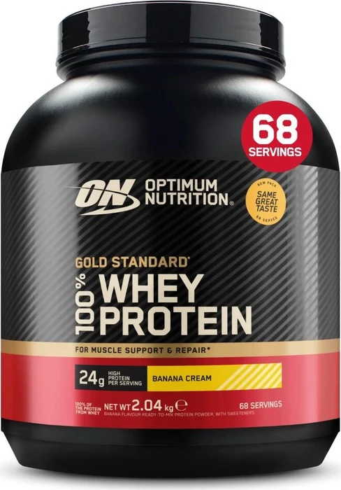 Optimum Nutrition 100% Whey Gold Standard Banana Cream 2040 g Pulver
