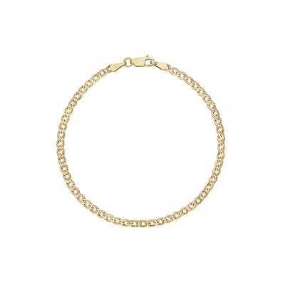 Armkette FIRETTI "Schmuck Geschenk Gold 375 Armschmuck Armband Goldarmband Panzerkette" Gr. 21, gold (gelbgoldfarben), Armbänder, Damen, 21, Gelbgold 375, Armkette