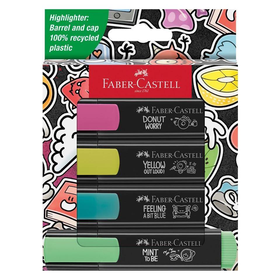 Faber-Castell Textmarker 46 Graffiti (4x) (254690)
