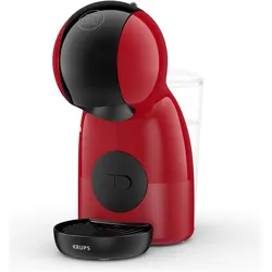 Krups Piccolo XS, Kapselmaschine, Schwarz, Rot