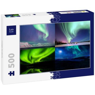 Lais Puzzle Collage Nordlicht 500 Teile