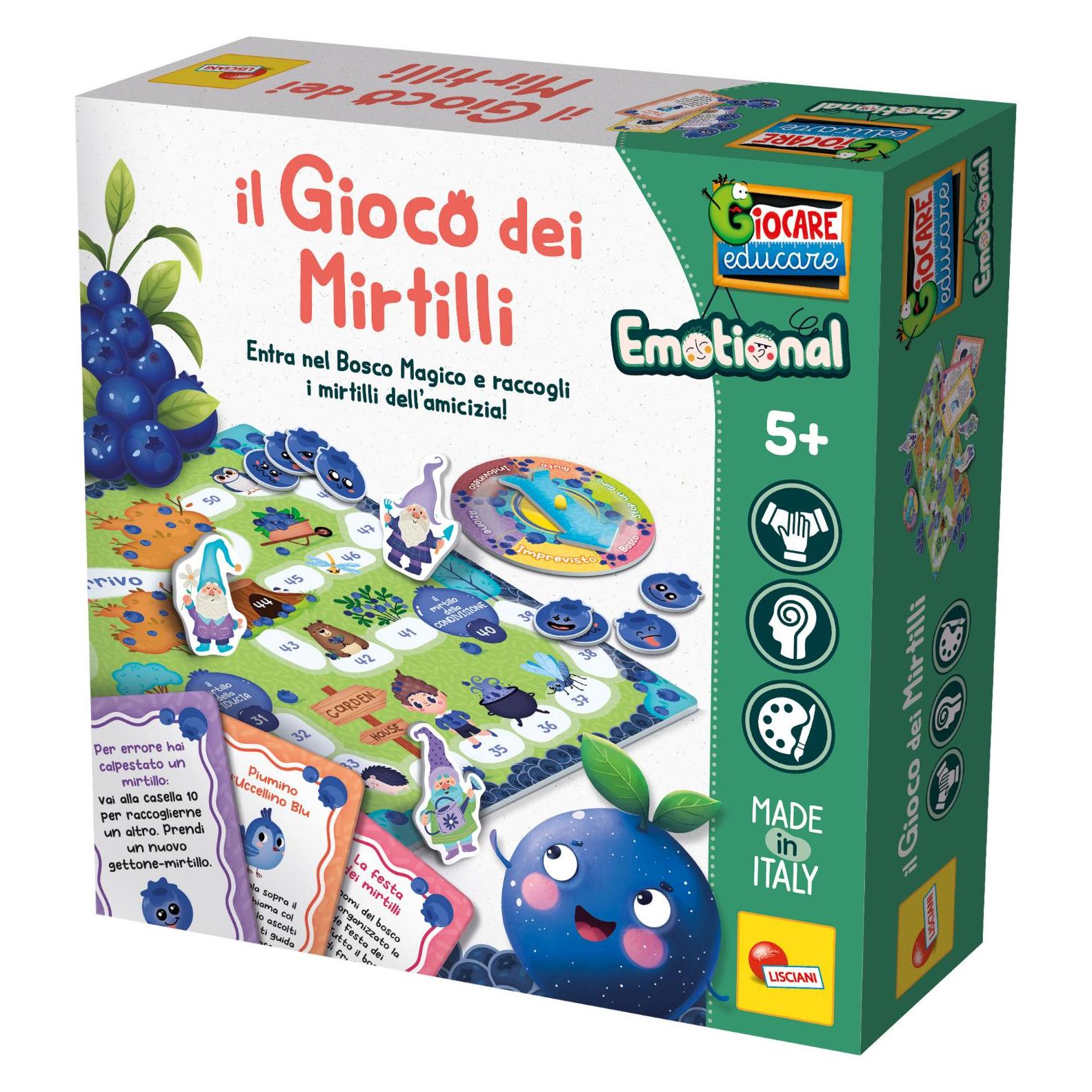 Lisciani Giocare Educare Emotional Il Gioco Dei Mirtilli (66586388)