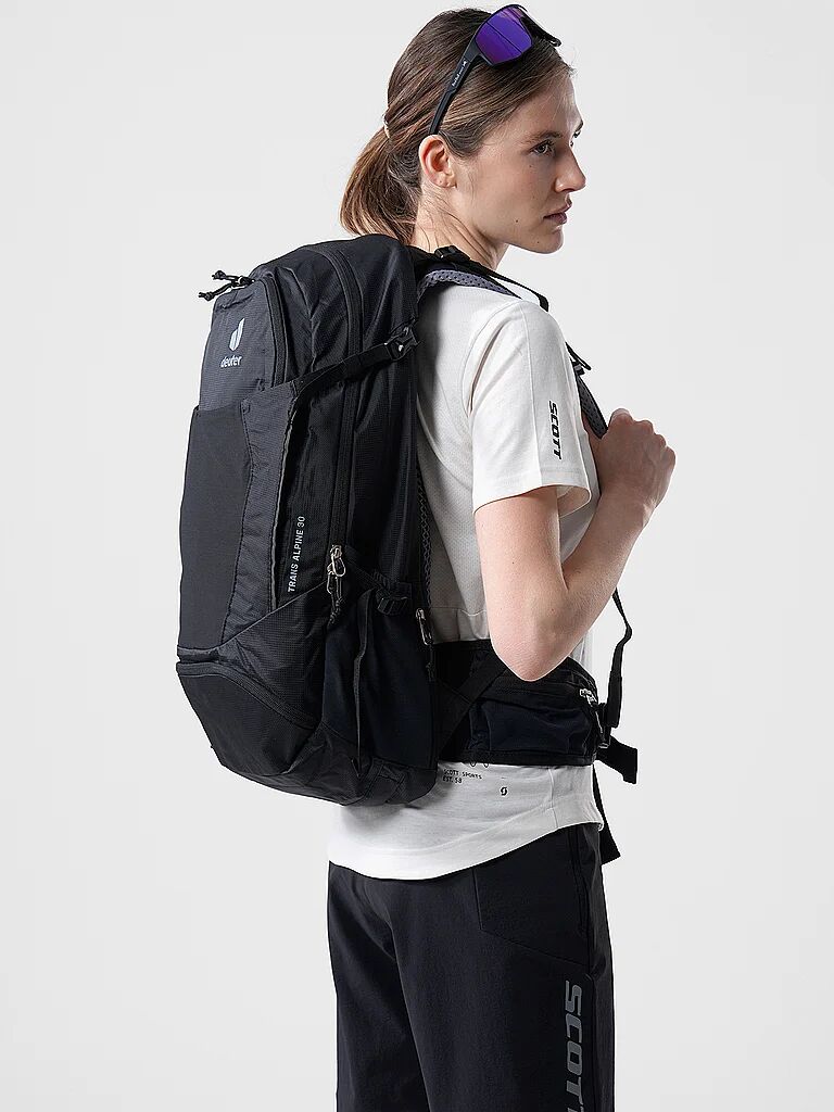 DEUTER Radrucksack Trans Alpin 30L schwarz B