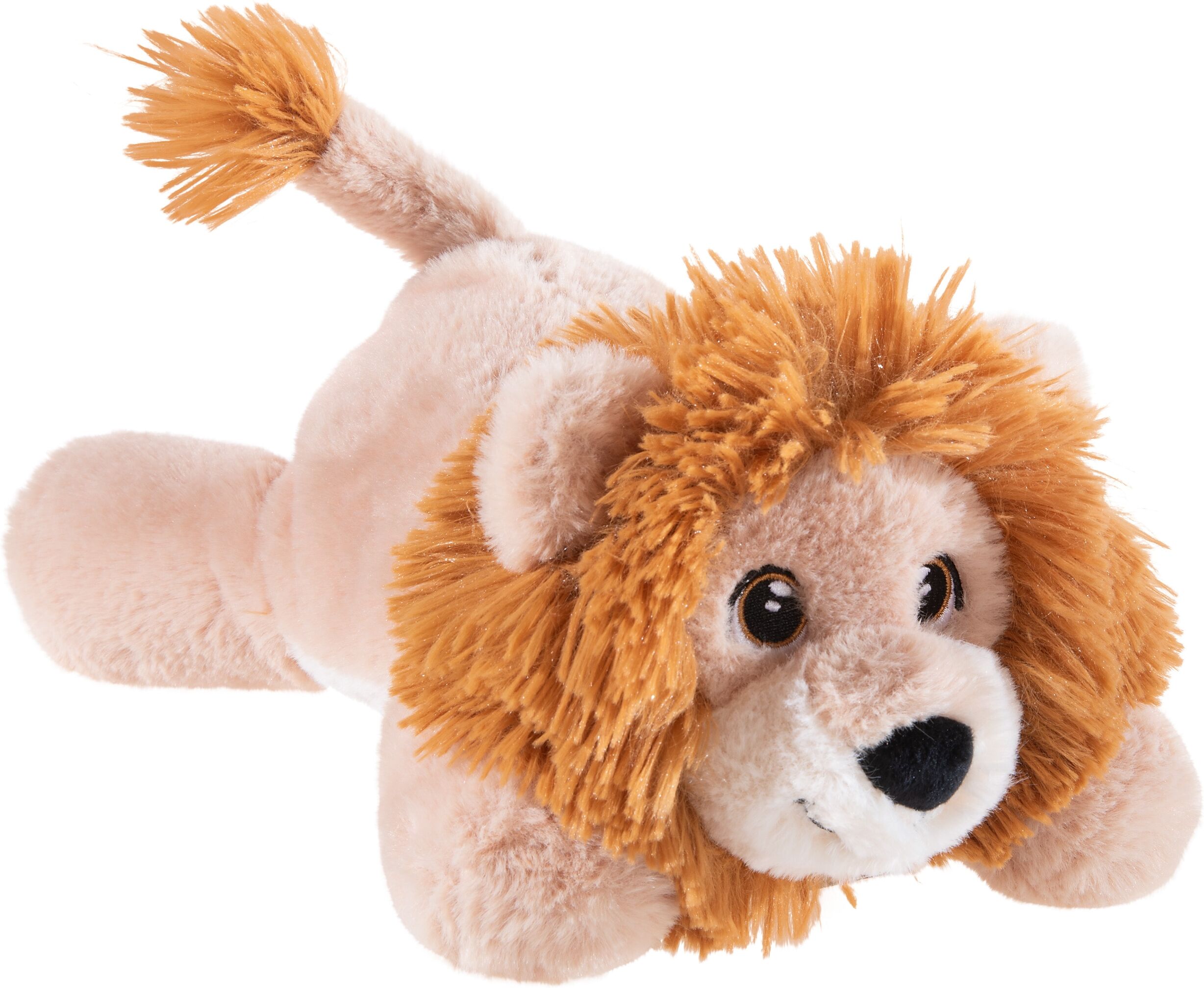 Kuscheltier HEUNEC "Knautschi Löwe GRS 30 cm", braun (hellbraun), Plüschfiguren, KinderL:30cm, Polyester, Kuscheltier, L:30cm