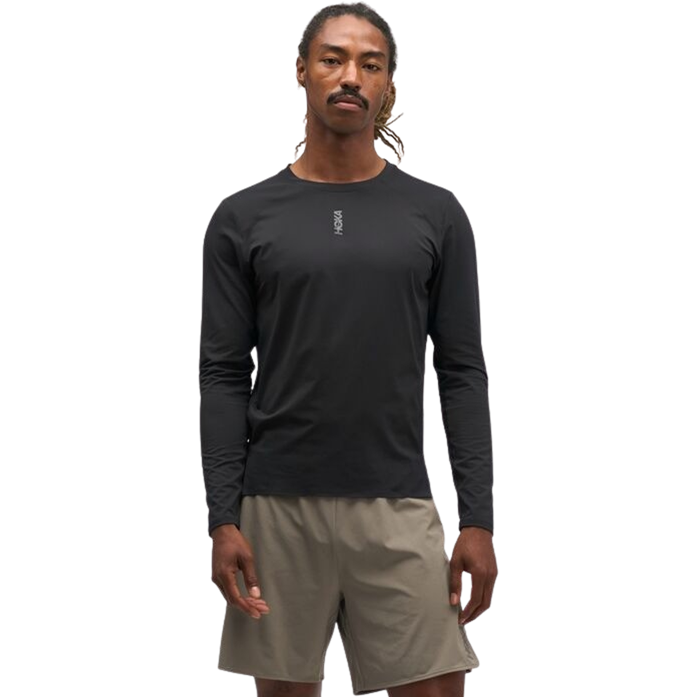 Hoka Everyrun Herren Laufshirts schwarz Größe M Laufen Schnell trocknend