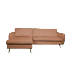 uno Ecksofa  Salma ¦ kupfer ¦ Maße (cm): B: 248 H: 90 T: 152.0